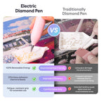 Electric Diamond Painting Pen – Vacuum Suction & Rechargeable