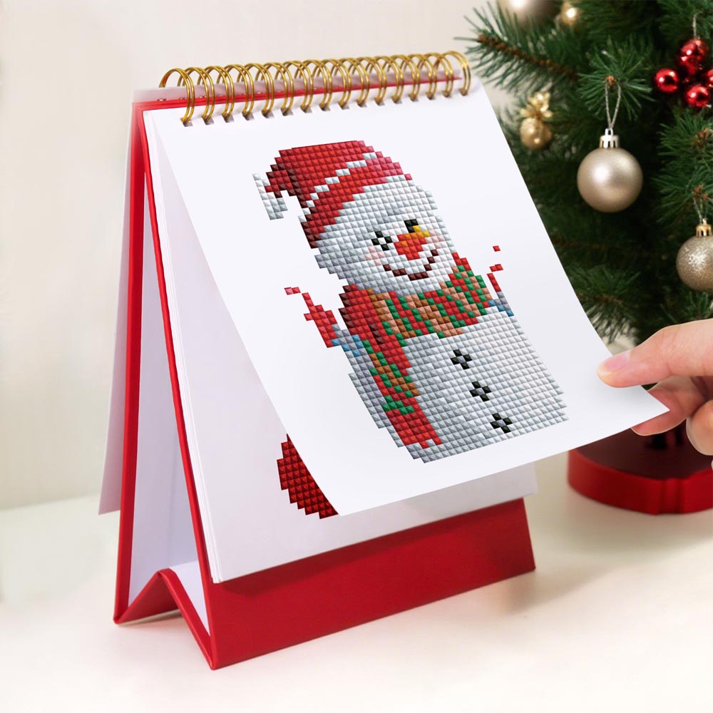 
Festive Christmas Calendar 2026 diamond painting kit – image 16