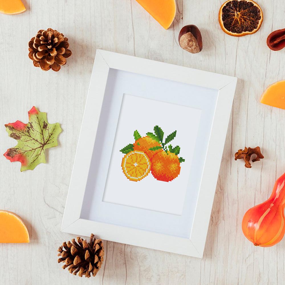 
12 Mini-Paintings – Fruit Bundle diamond painting kit – image 15