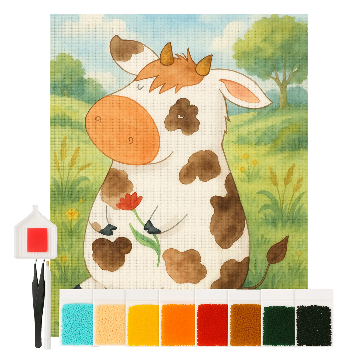 
Diamond Painting - Cow by Mr. & Mrs. Panda