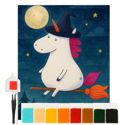 Diamond Painting - Unicorn Witch by Mr. & Mrs. Panda