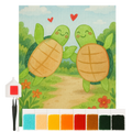Diamond Painting - turtle pair by Mr. & Mrs. Panda