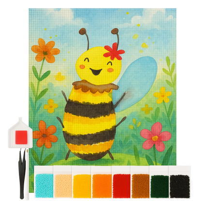 Diamond Painting - Happy Bee by Mr. & Mrs. Panda