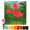 Diamond Painting - Flamingo Yoga by Mr. & Mrs. Panda