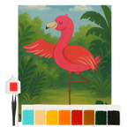 Diamond Painting - Flamingo Yoga by Mr. & Mrs. Panda