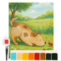 Diamond Painting - Dog with ladybird by Mr. & Mrs. Panda