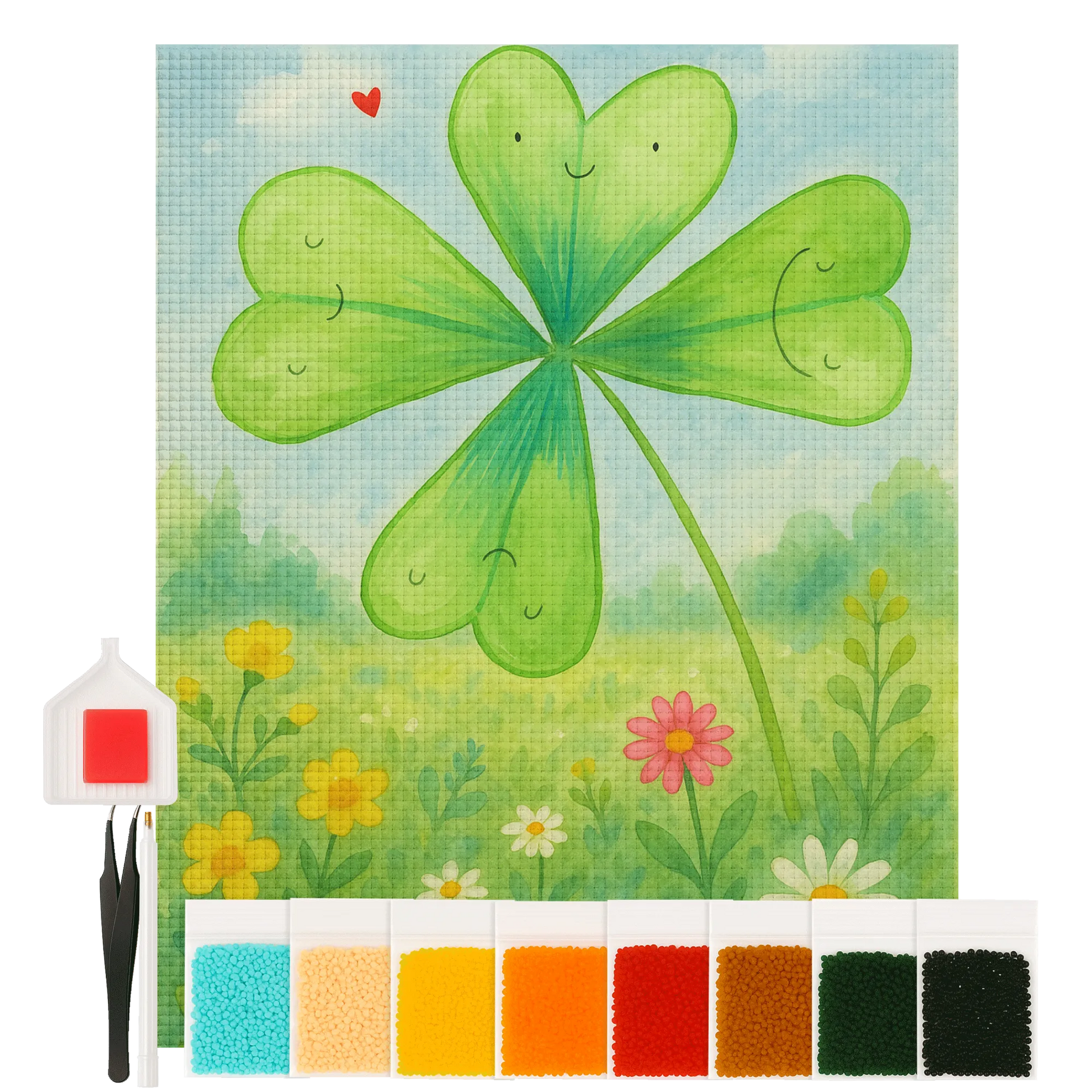 Diamond Painting - Cloverleaf by Mr. & Mrs. Panda
