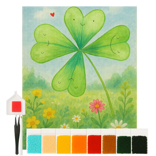 Diamond Painting - Cloverleaf by Mr. & Mrs. Panda