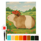 Diamond Painting - Wise guinea pig by Mr. & Mrs. Panda