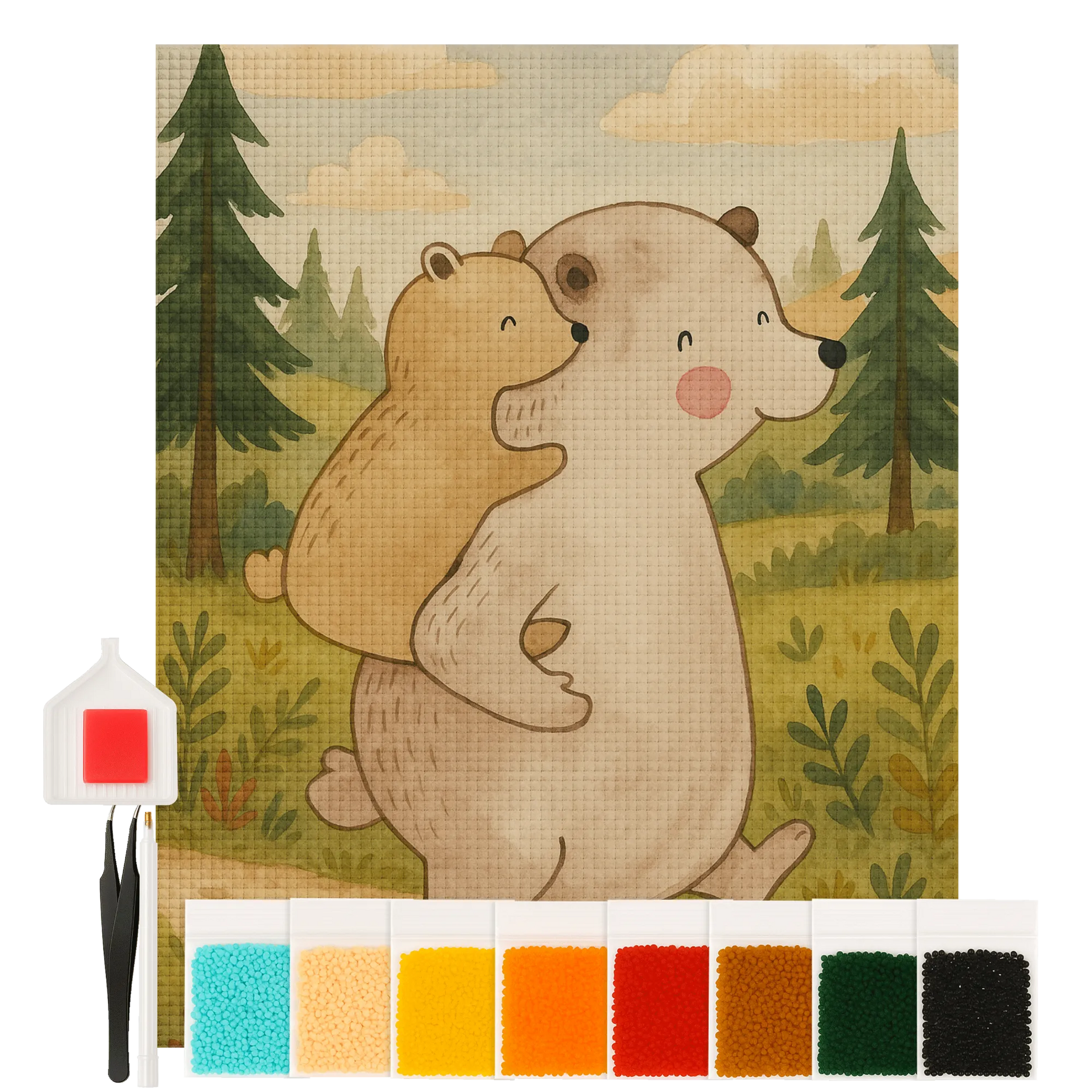 Diamond Painting - Papa Bear by Mr. & Mrs. Panda