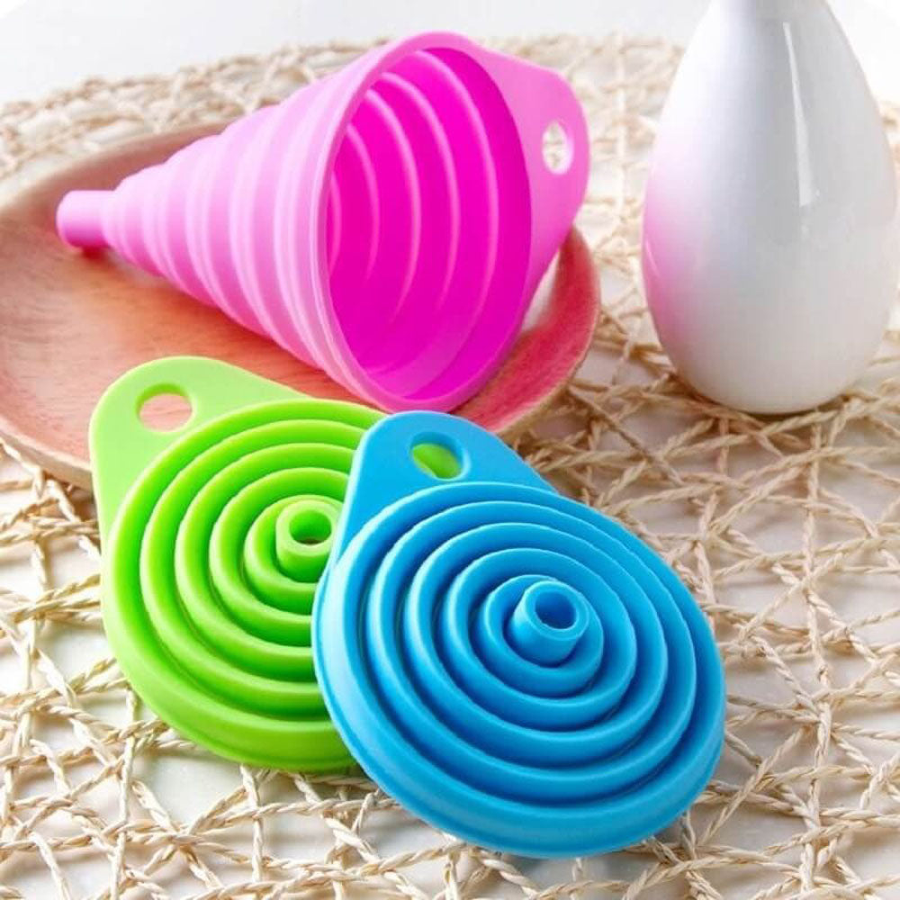 
Diamond Painting - Collapsible Silicone Funnel (No-Spill Drill Filler)