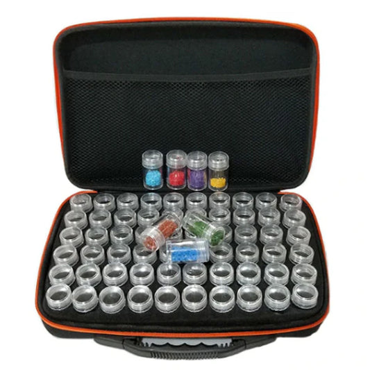 Diamond Painting - Luxury Storage Case with 60 Jars