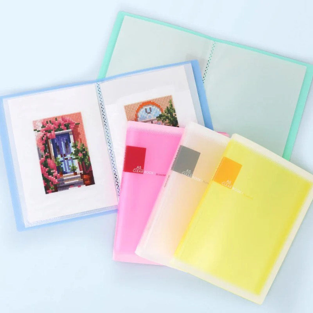 
Diamond Painting - Mini Artwork Storage Portfolio (A5, 20 Pockets)