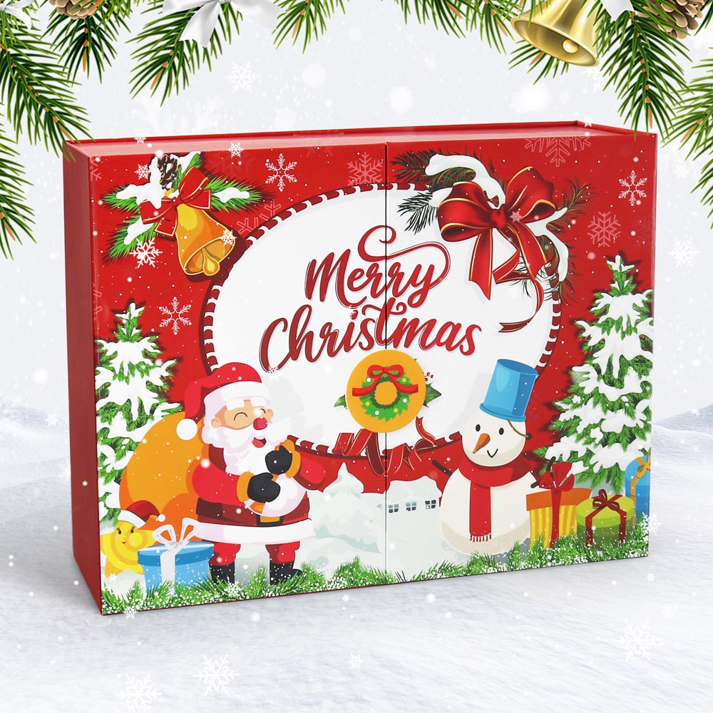 Advent Calendar – Classic Merry Christmas Edition (12 Doors) diamond painting kit