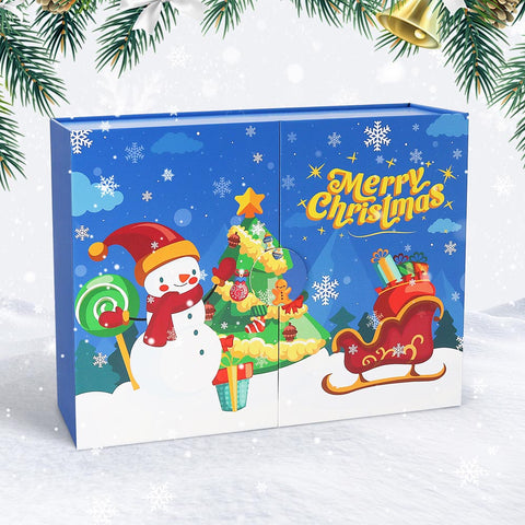 Diamond Painting – Advent Calendar – Merry Christmas Snowman Edition (12 Doors)