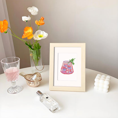 Diamond Painting - 6 Mini-Paintings | Cake & Drinks