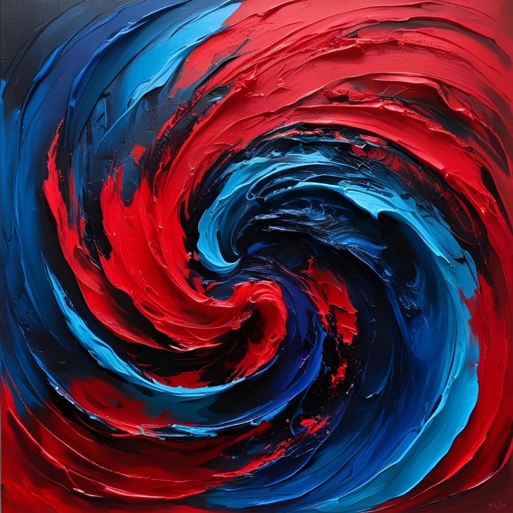 Diamond Painting - Fire & Ice – Swirl of the Elements