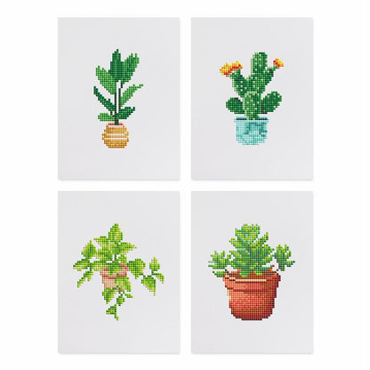 Diamond Painting - 4 Mini-Paintings | Plant Gang