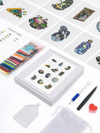 12 Mini-Paintings – Moonbeam Memories diamond painting kit – image 2