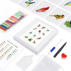 12 Mini-Paintings – Wings Of Color diamond painting kit – image 2
