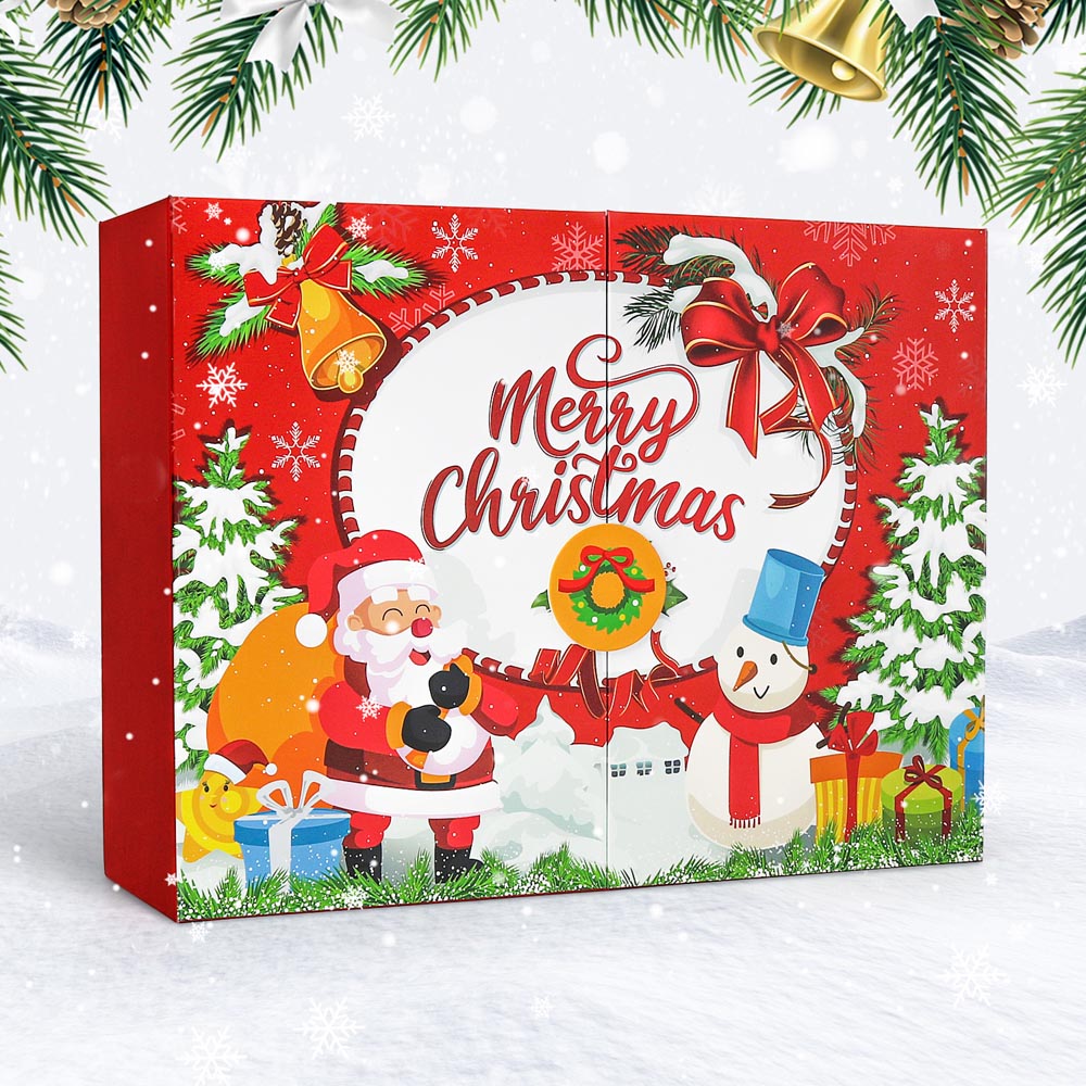 Diamond Painting – Advent Calendar – Classic Merry Christmas Edition (12 Doors)