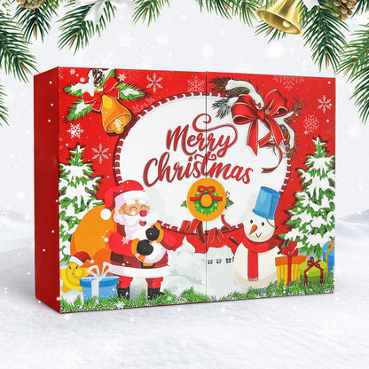 Diamond Painting – Advent Calendar – Classic Merry Christmas Edition (12 Doors)