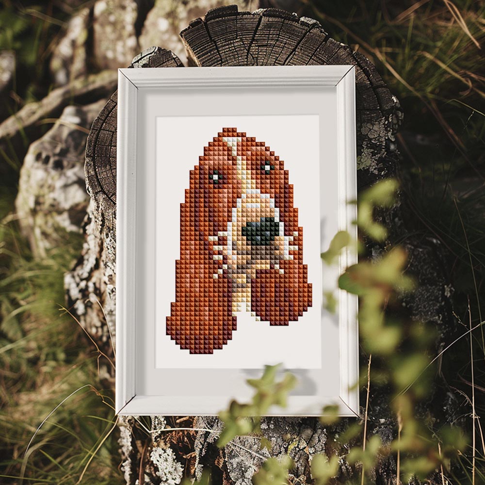 Diamond Painting - 12 Mini-Paintings | Dog Set