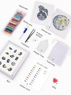 12 Mini-Paintings – Moonbeam Memories diamond painting kit – image 3