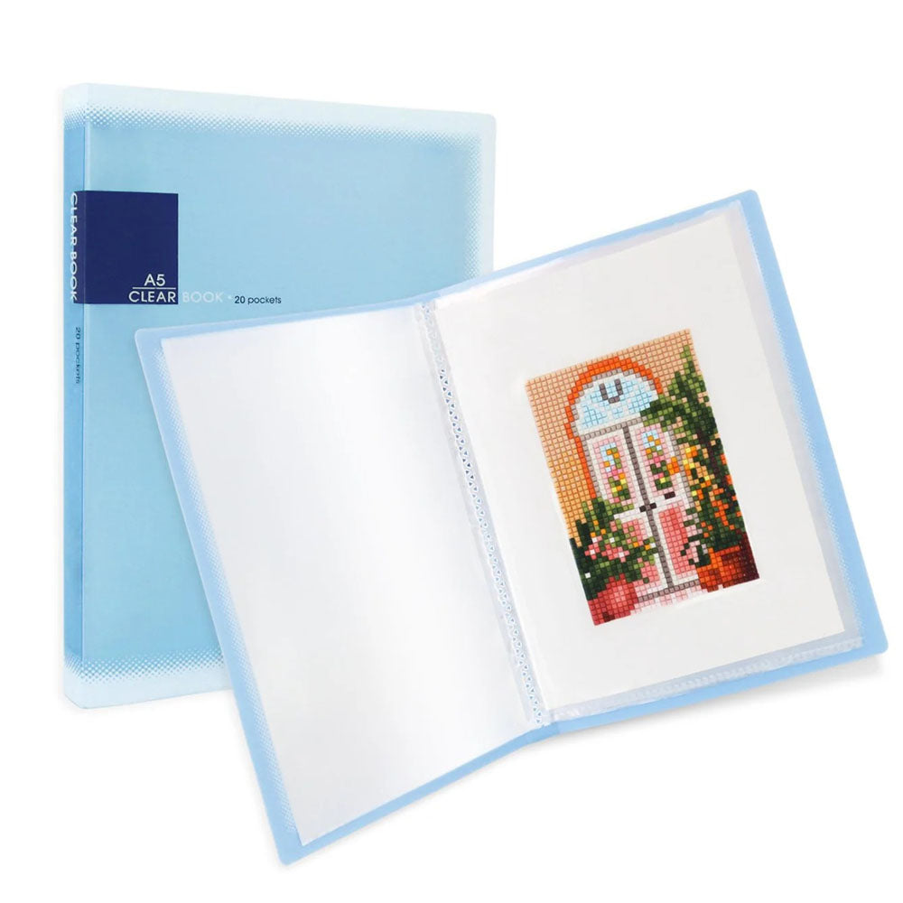 
Mini Artwork Storage Portfolio (A5, 20 Pockets) diamond painting kit – image 3