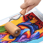 Wooden Brayer Roller for Firm Adhesion diamond painting kit – image 2