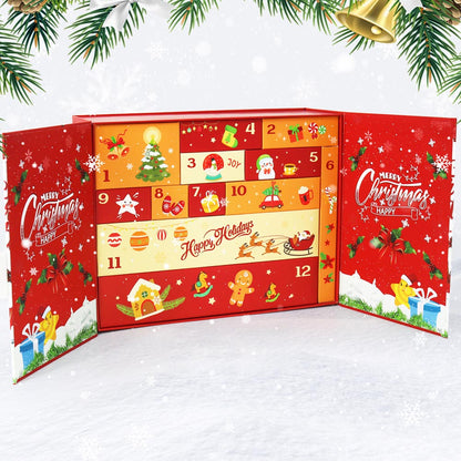 Diamond Painting – Advent Calendar – Classic Merry Christmas Edition (12 Doors)