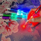 LED Diamond Painting Pen – 5 Colors (Batteries Included) – image 3