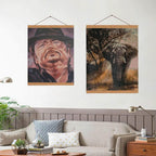 Magnetic Frame for Diamond Paintings – Wooden Poster Hanger – image 5