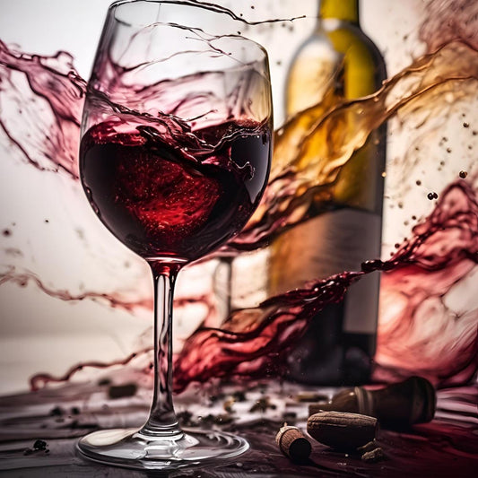 Diamond Painting - Wine in Motion – A Moment Captured