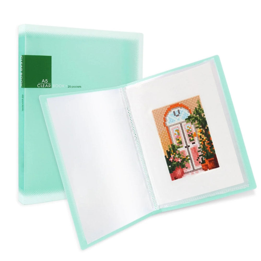 Diamond Painting - Mini Artwork Storage Portfolio (A5, 20 Pockets)
