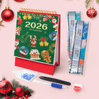 Festive Christmas Calendar 2026 diamond painting kit – image 6