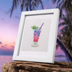 12 Mini-Paintings – Colorful Cocktail Set diamond painting kit – image 4