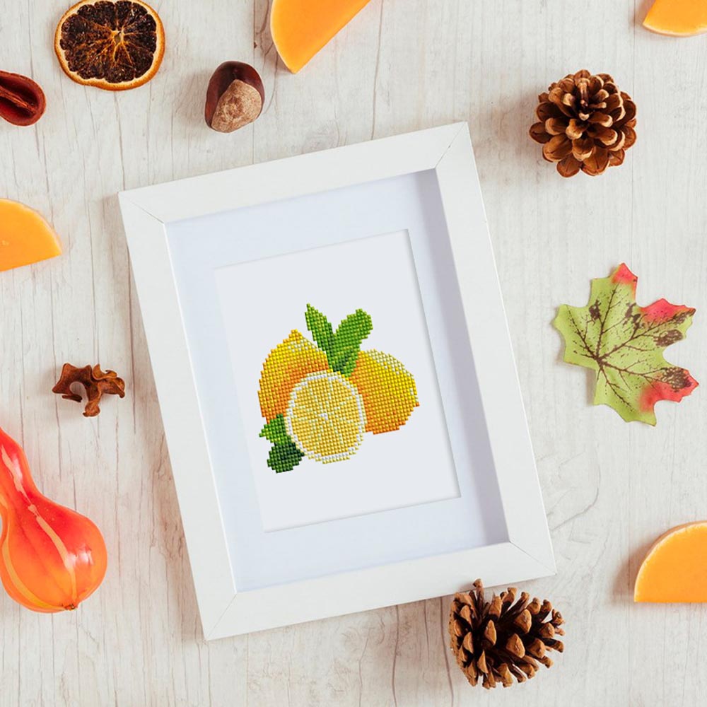 
12 Mini-Paintings – Fruit Bundle diamond painting kit – image 5