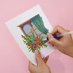 12 Mini-Paintings – Where Flowers Meet the Light diamond painting kit – image 6