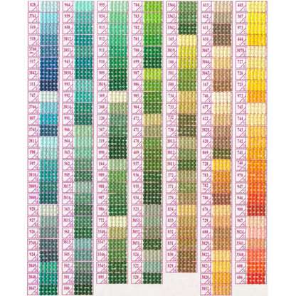 Diamond Painting - Loose Drills (Approx. 200 Pieces, Custom Color ID)