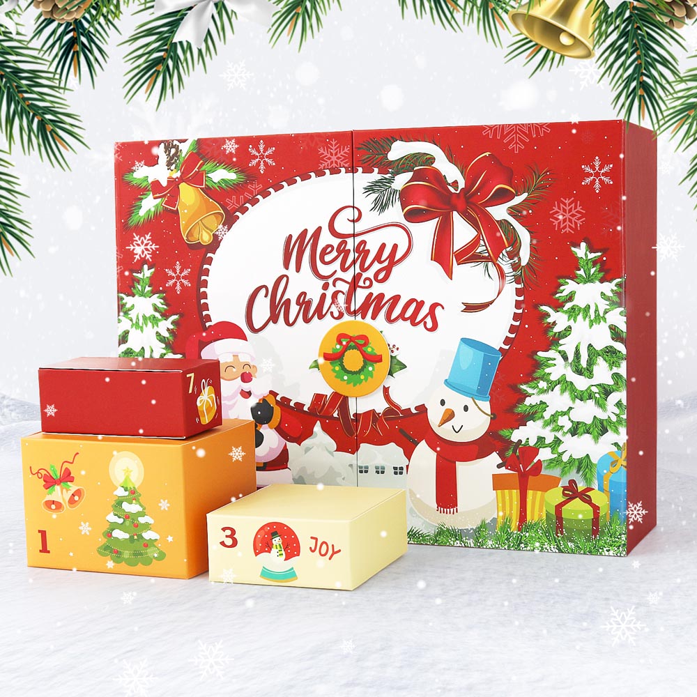 Advent Calendar – Classic Merry Christmas Edition (12 Doors) diamond painting kit – image 5