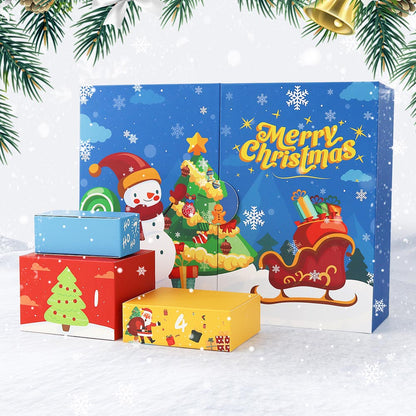 Diamond Painting – Advent Calendar – Merry Christmas Snowman Edition (12 Doors)