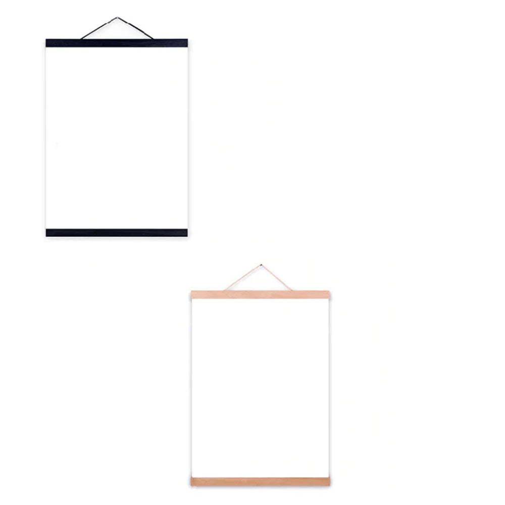 Magnetic Frame for Diamond Paintings – Wooden Poster Hanger
