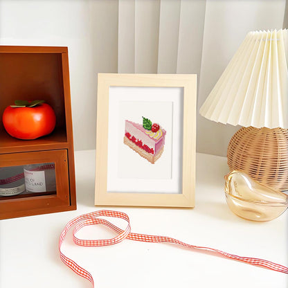 Diamond Painting - 6 Mini-Paintings | Cake & Drinks