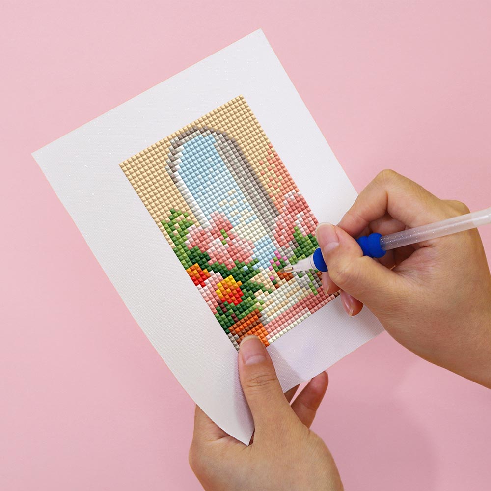 Diamond Painting - 12 Mini-Paintings | Beautiful Doors