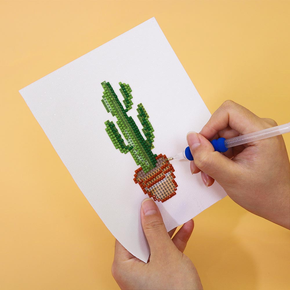 Diamond Painting - 12 Mini-Paintings | Botanical Minis