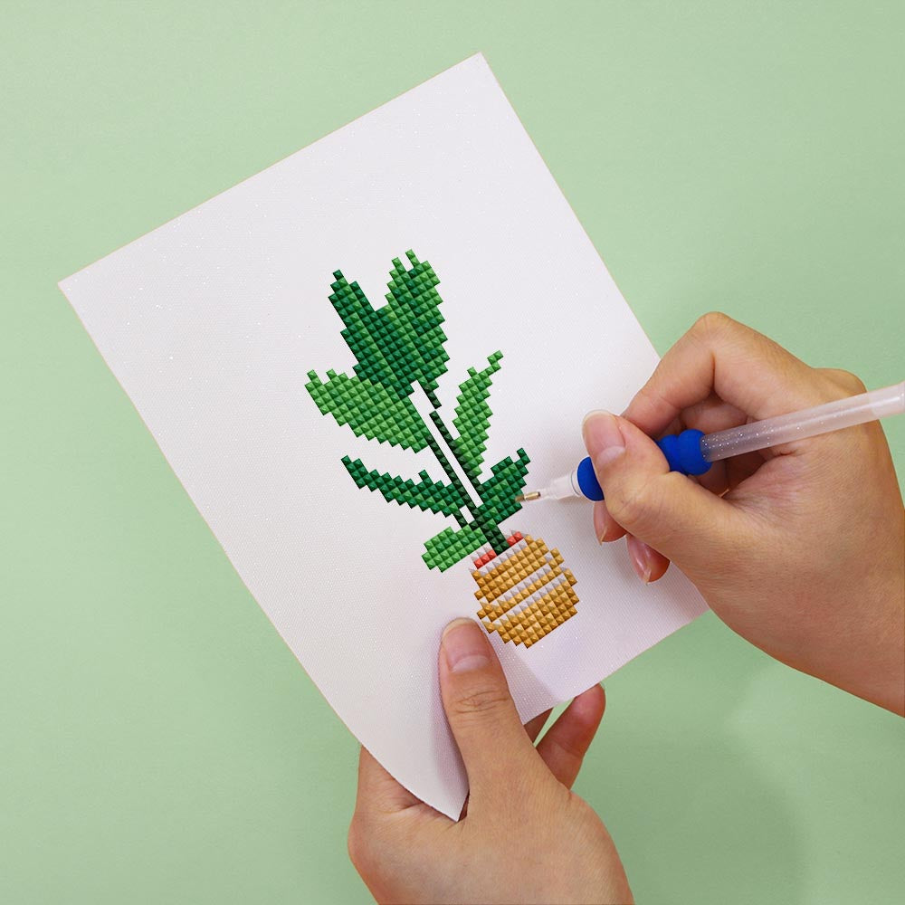 Diamond Painting - 4 Mini-Paintings | Plant Gang