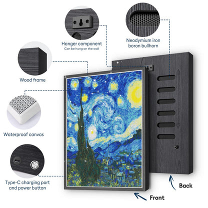 Diamond Painting Bluetooth Speaker – Create Sparkling Art That Plays Music