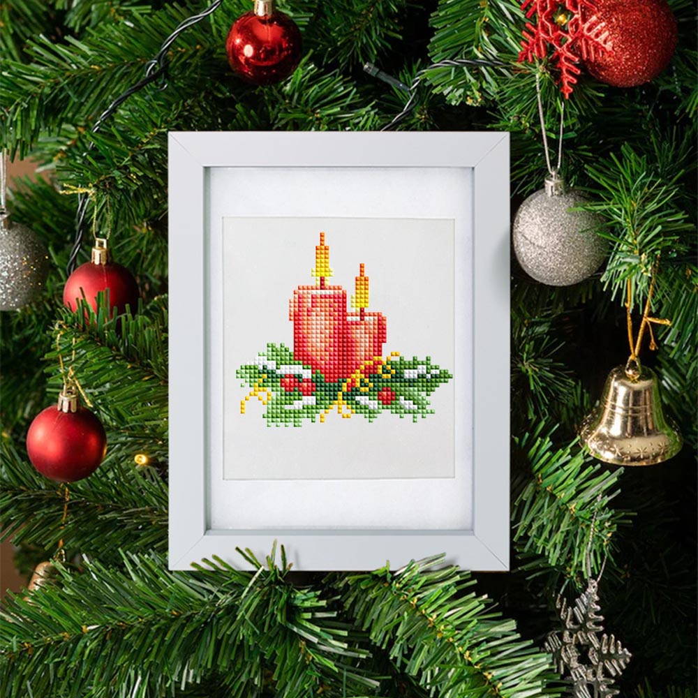 Diamond Painting - 12 Mini-Paintings | Christmas Set 3