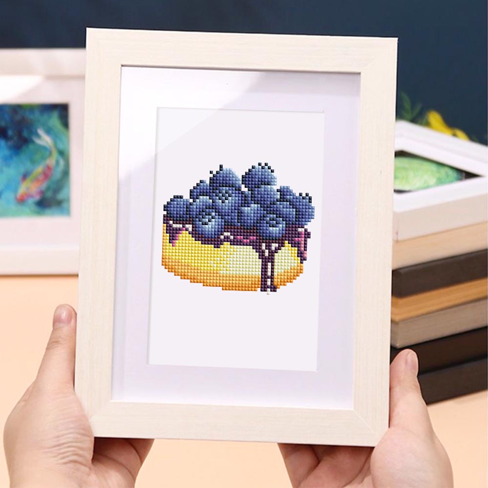 Diamond Painting - 12 Mini-Paintings | Bakery Set
